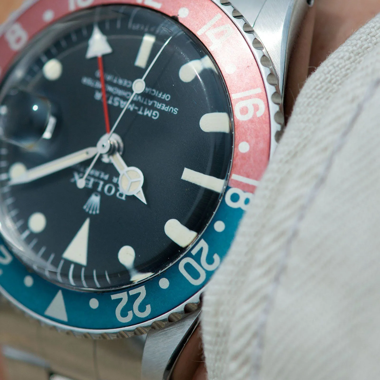 Rolex 1675 GMT Master Mk1 Dial