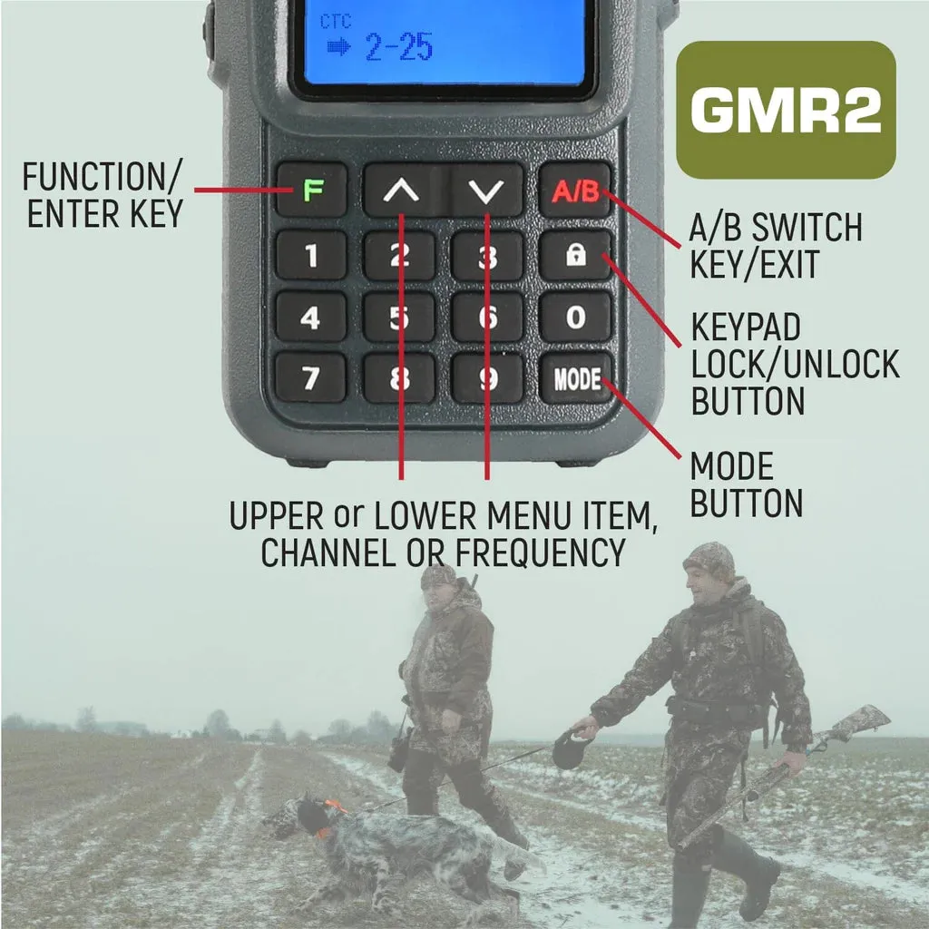 Rugged Radios ADVENTURE PACK - Rugged GMR2 GMRS and FRS Hand Held Radios pair