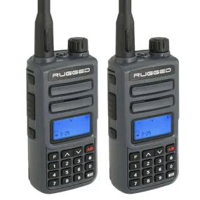 Rugged Radios - Rugged GMR2 GMRS/FRS Handheld Radio (2 Pack)