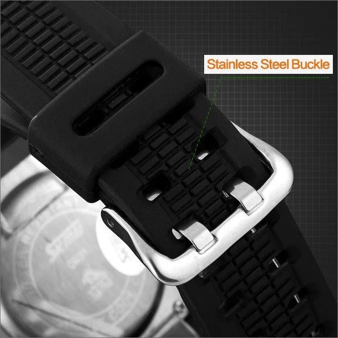 S-Shock Mens Military Watch For Men Sport Watch Luxury Brand Analog Quartz And LED Digital Outdoor Waterproof Watches