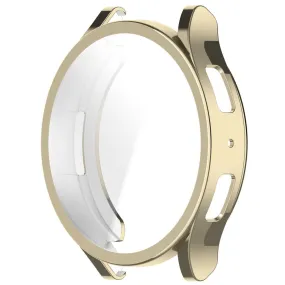 Samsung Galaxy Watch 6 (44mm) Plastik Cover m. Indbygget Skærmbeskytter - Guld