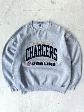 San Diego Chargers Crewneck —[XL]