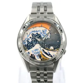 SEIKO 5 SNKL15 Oil-Painted Great Wave Mod #XXX012