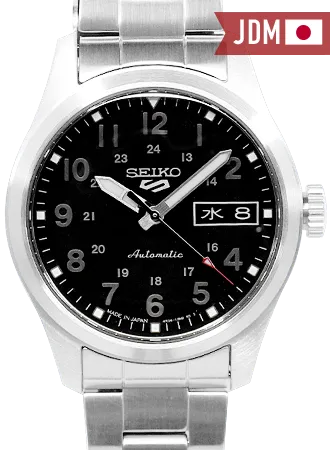 Seiko 5 Sports “Field Sports Style” Automatic 36 Black Ref. SBSA197