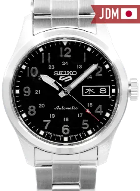 Seiko 5 Sports “Field Sports Style” Automatic 36 Black Ref. SBSA197