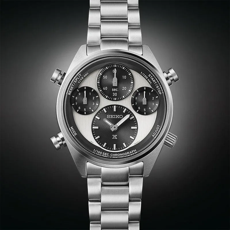 Seiko Prospex ‘Panda’ One Hundredth of a Second Speedtimer Solar Chronograph