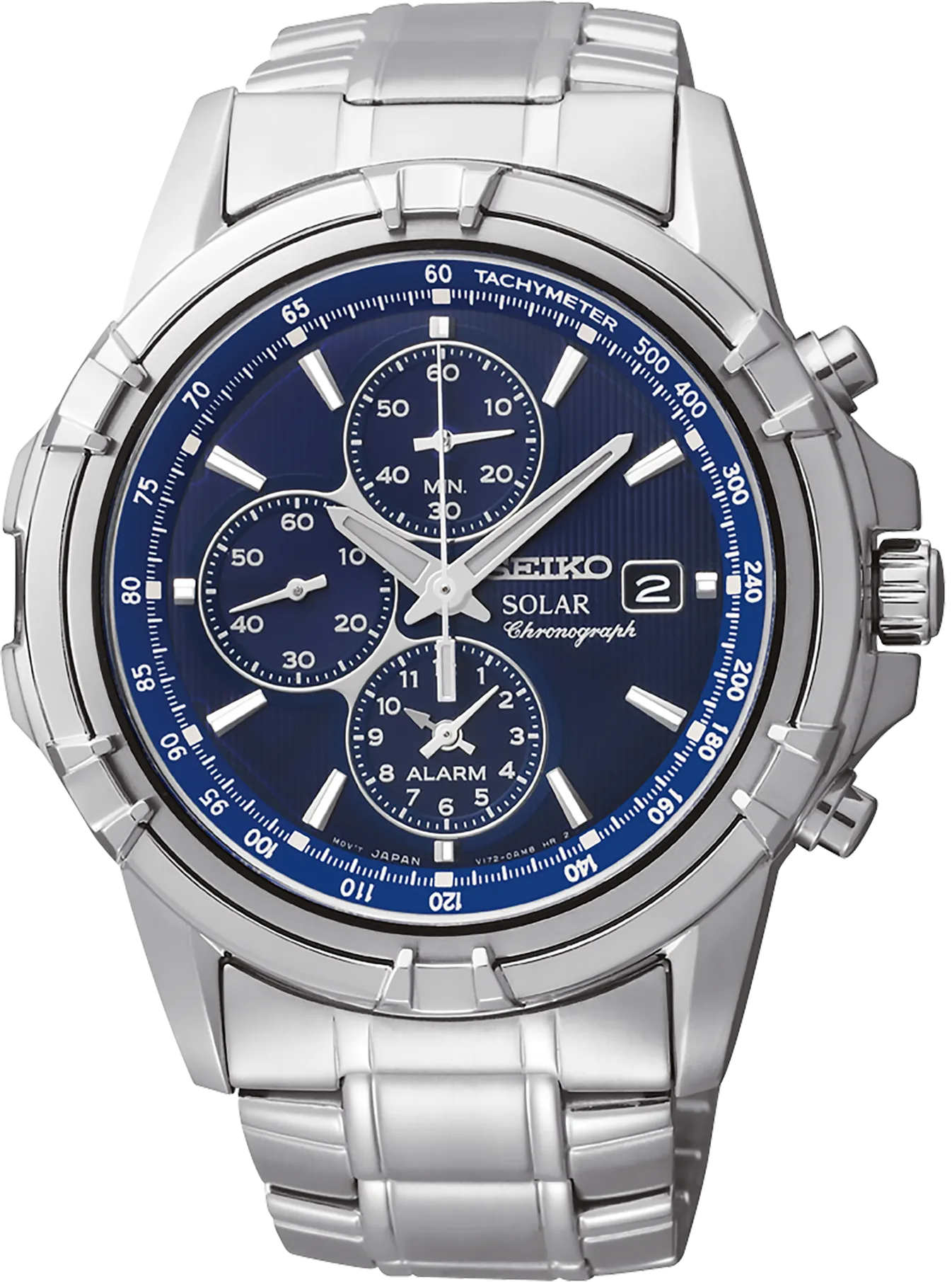 Seiko Solar Alarm Chronograph Men's Watch SSC141