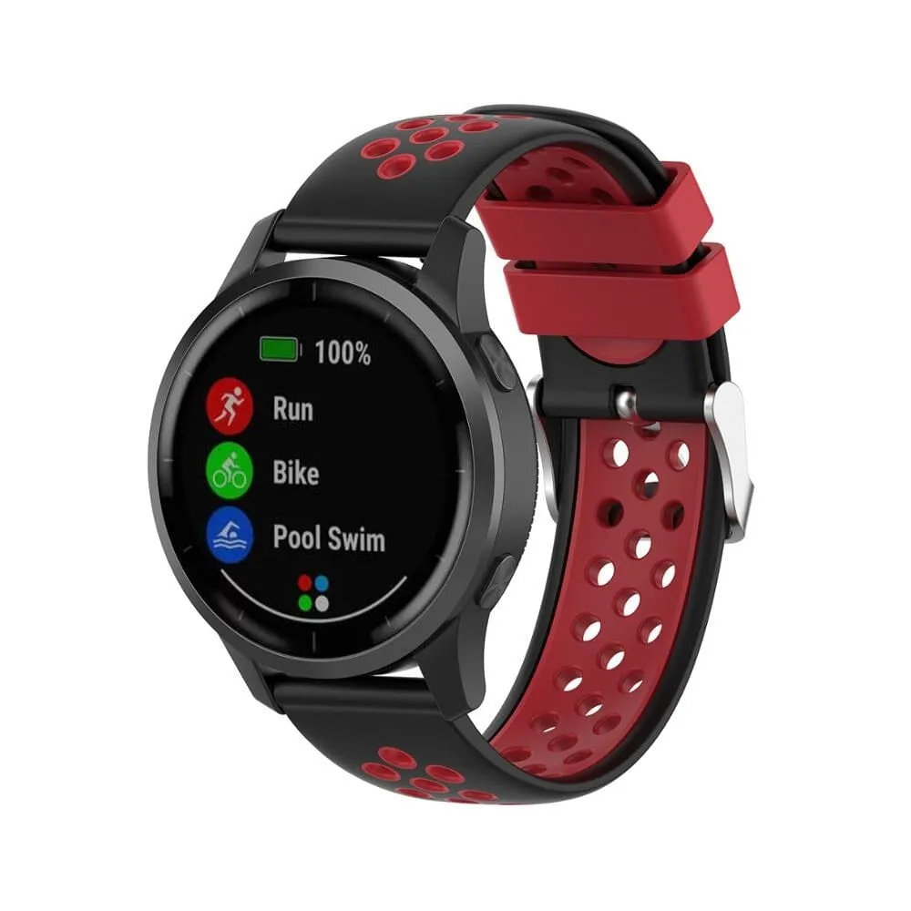 Silicone Sports Straps Compatible with the Garmin Hero Legacy (40mm)