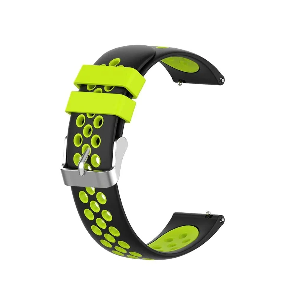 Silicone Sports Straps Compatible with the Garmin Hero Legacy (40mm)