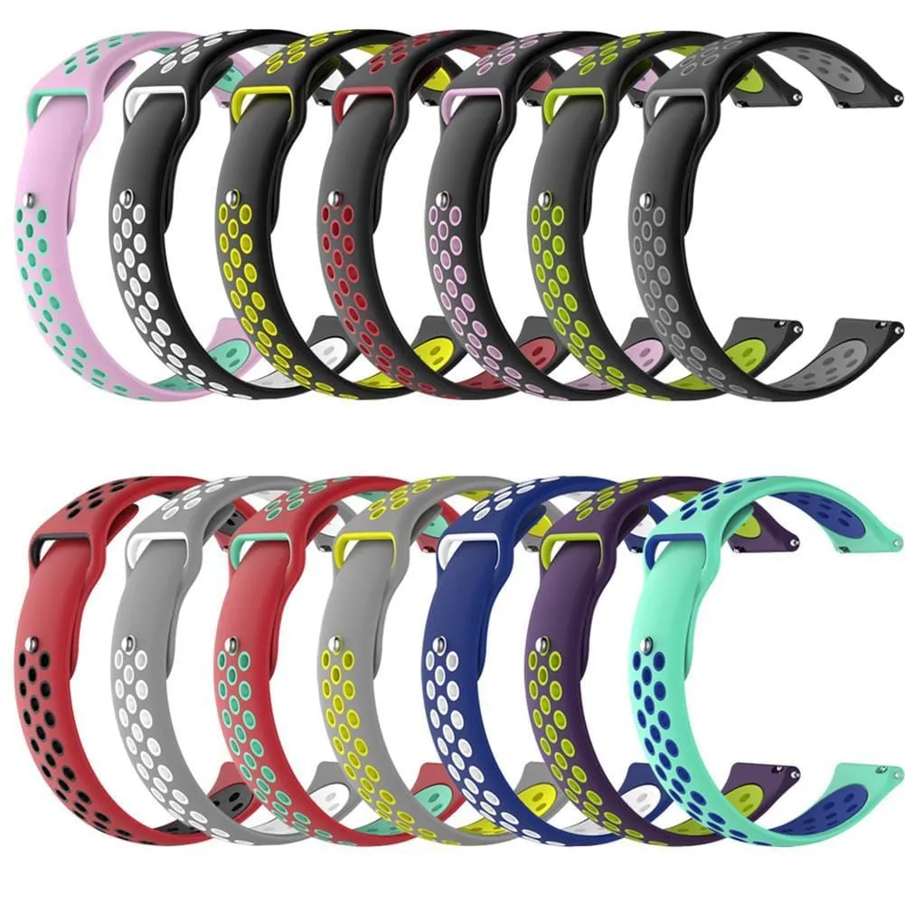 Silicone Sports Straps Compatible with the Samsung Galaxy Watch 5 Pro (45mm)