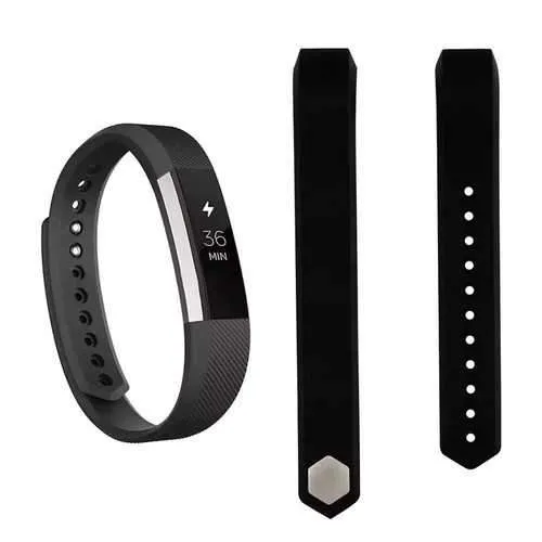 Silicone Wristband Watch Band Strap Replace Large Size For Fitbit Alta Smart Tracker