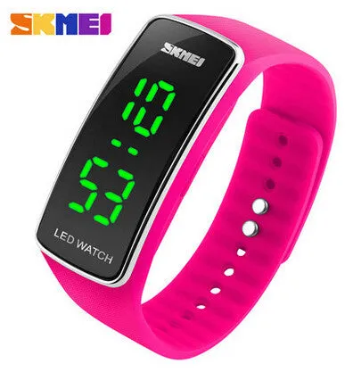 Skmei LED Digital Sports Watch Fashion Casual Dress Waterproof Outdoor Watch Dual Time Wristwatch