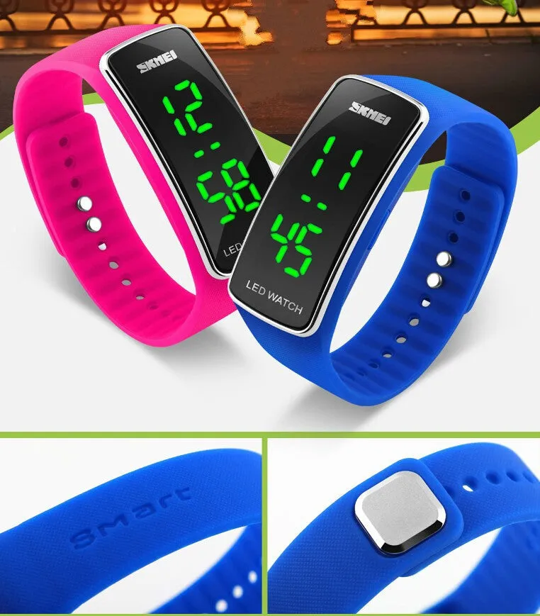 Skmei LED Digital Sports Watch Fashion Casual Dress Waterproof Outdoor Watch Dual Time Wristwatch