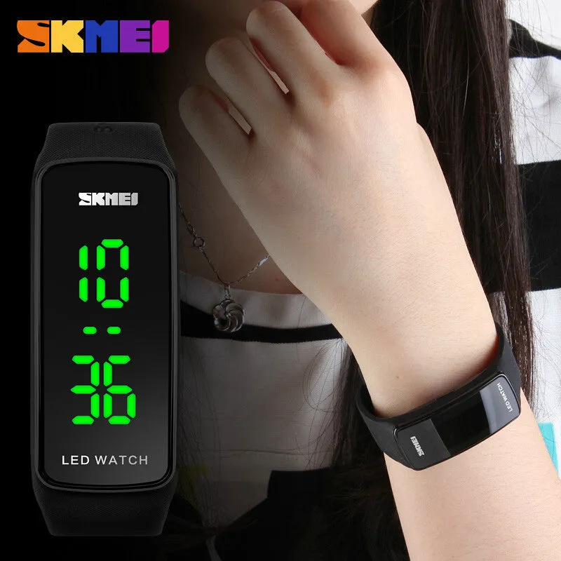 Skmei LED Digital Sports Watch Fashion Casual Dress Waterproof Outdoor Watch Dual Time Wristwatch