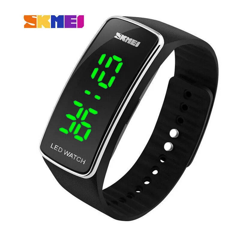 Skmei LED Digital Sports Watch Fashion Casual Dress Waterproof Outdoor Watch Dual Time Wristwatch