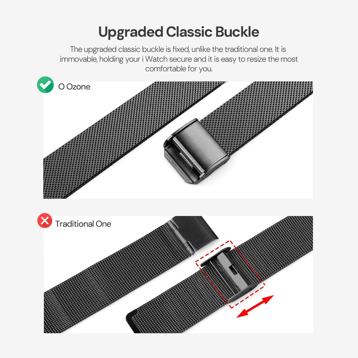 Slim Milanese Apple Watch Strap | Apple Watch Series 10 | Ultra 2 | 8 Ultra | 9 | 8 | 7 | 6 | Blue