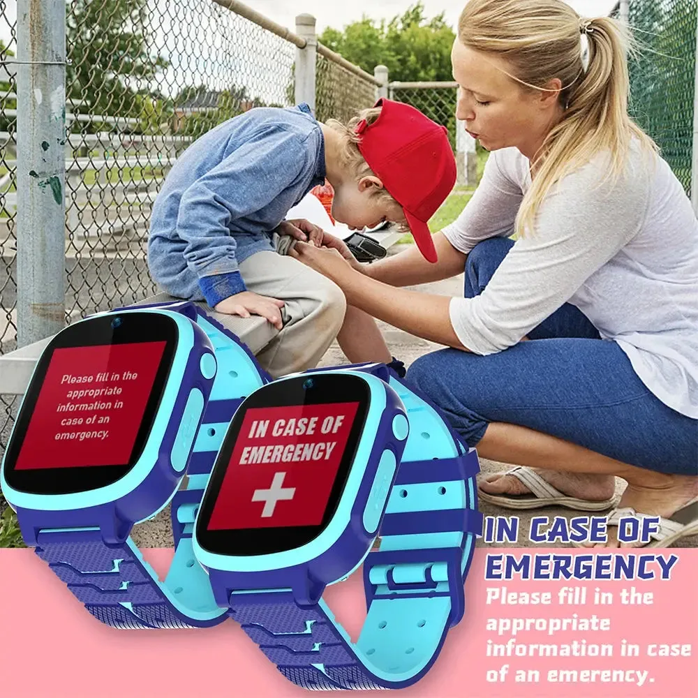 Smartwatch For Puzzles Game HD Touch Camera  Music Player Pedometer Alarm Clock Calculator For Boy Girl 4-12 Years Old New Gift