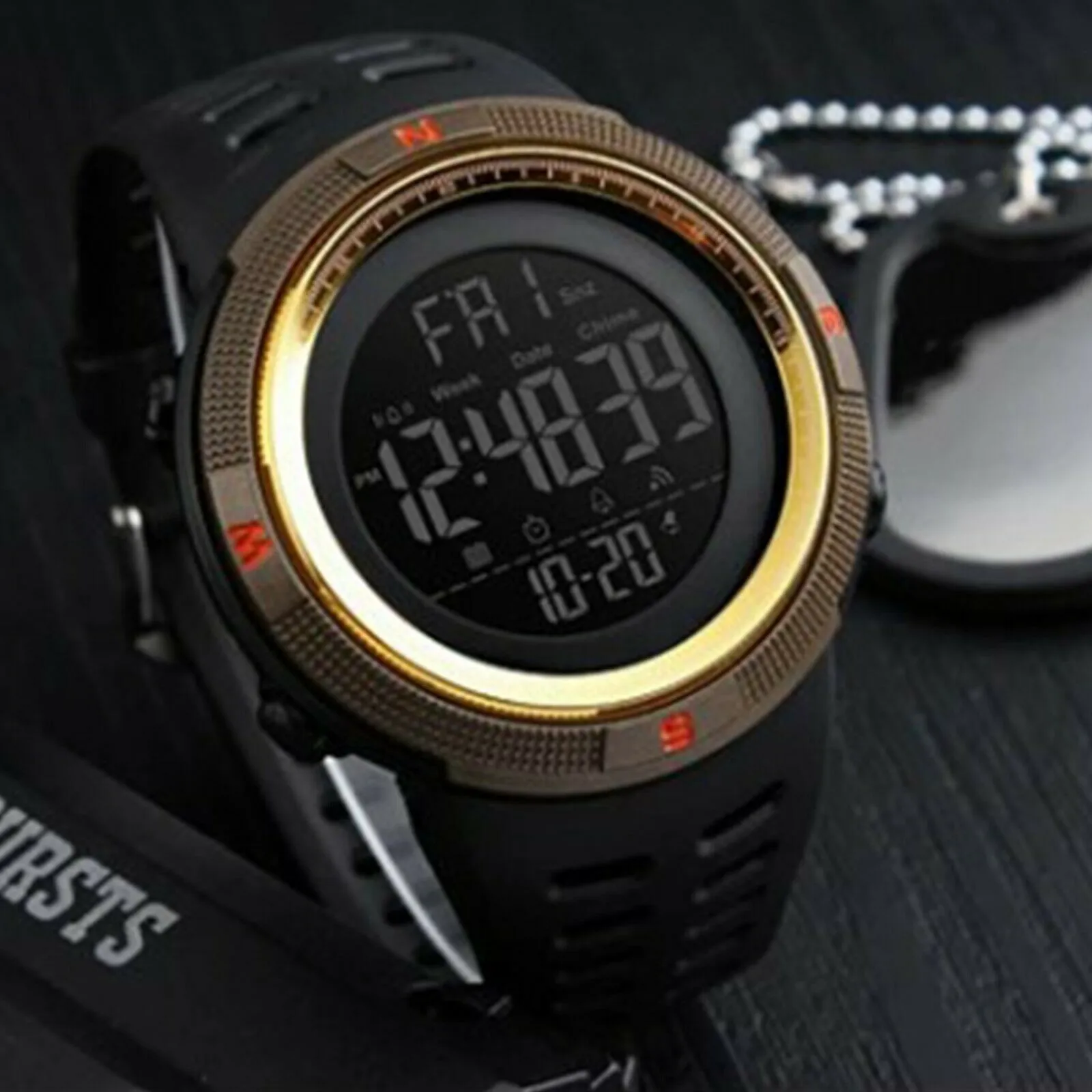 SMAXElite™ Men's Military Sport LED Digital Waterproof Wrist Watch 1D