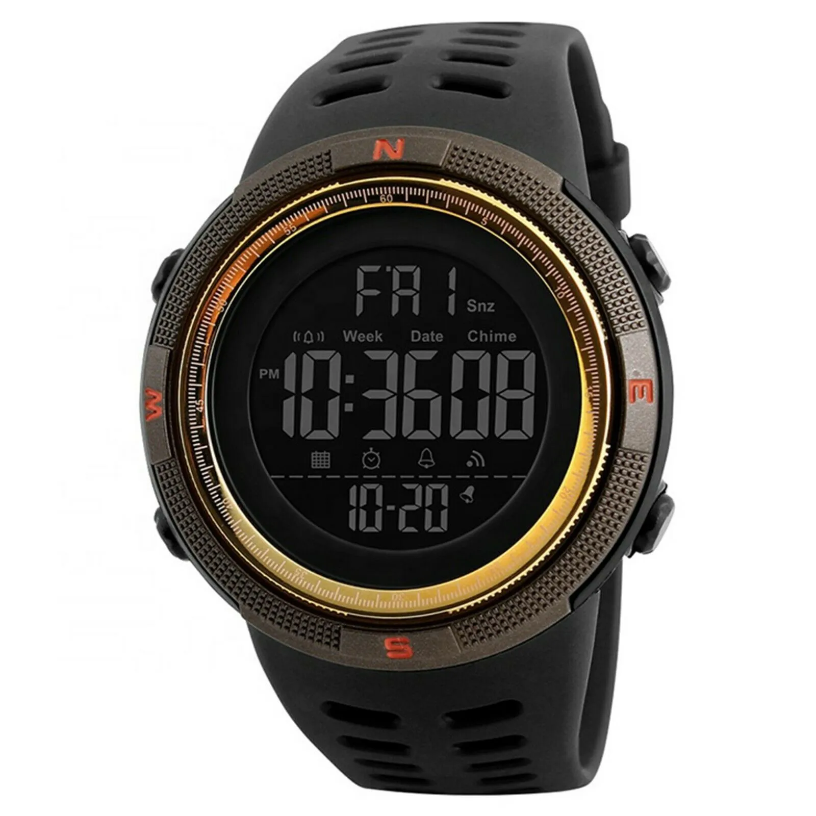 SMAXElite™ Men's Military Sport LED Digital Waterproof Wrist Watch 1D