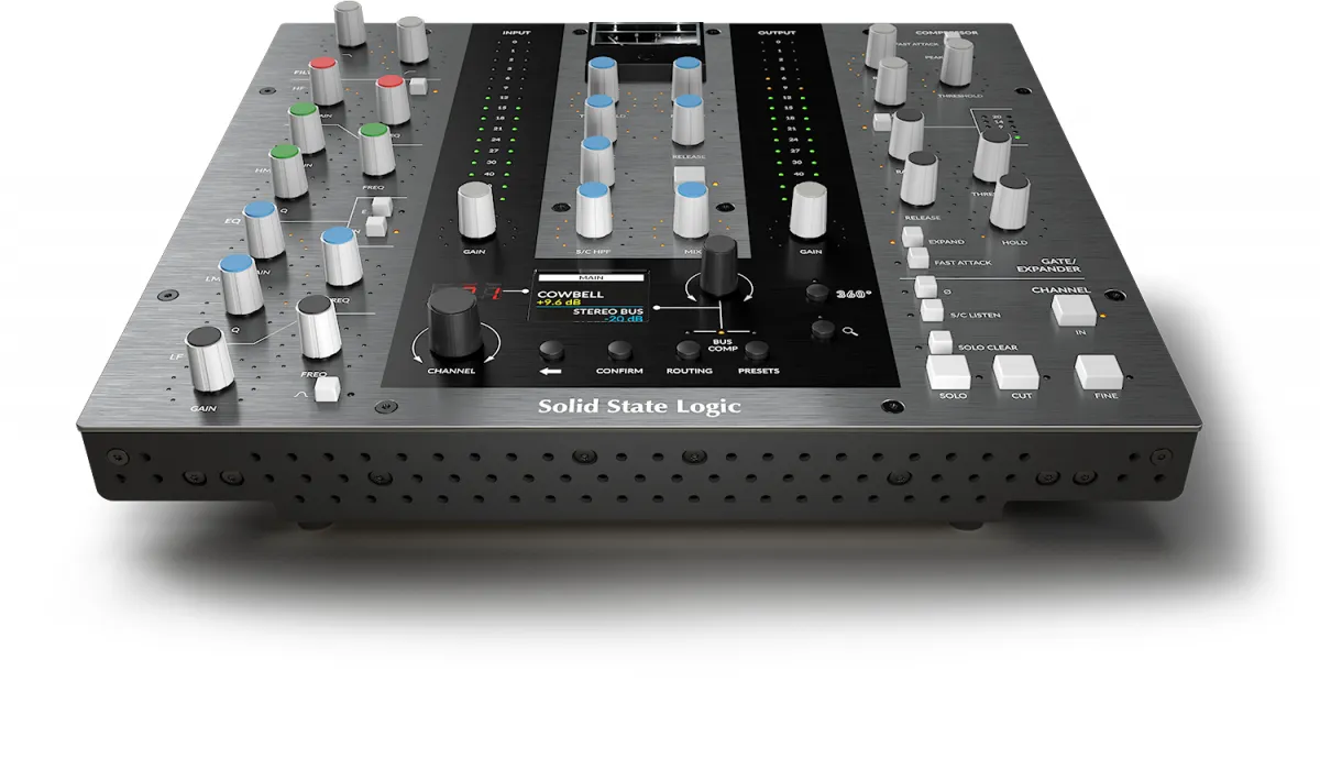 Solid State Logic SSL UC1 Hardware Plug-In Controller w/ Channel Strip & Bus Comp