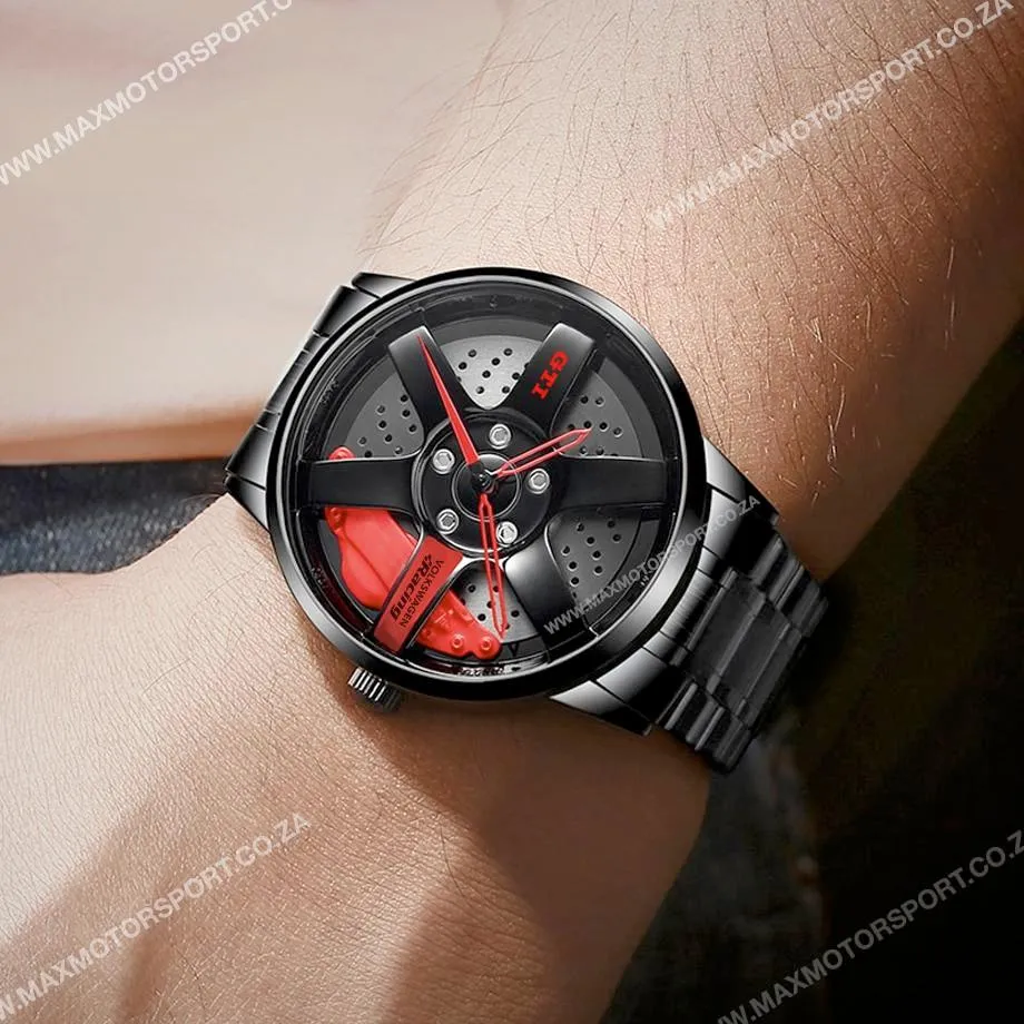 Sports Car Rim Wheel Watch - GTI