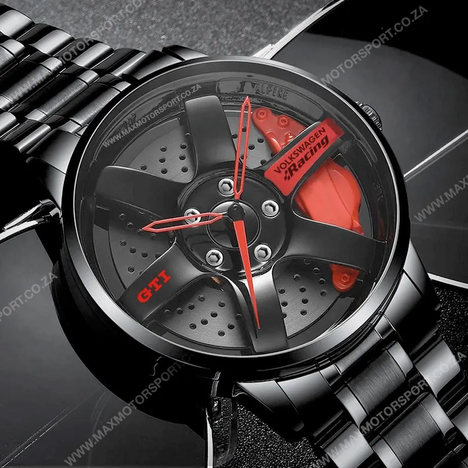 Sports Car Rim Wheel Watch - GTI