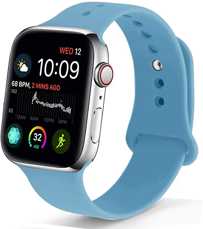 Sports Silicone Band for iWatch 42mm | 44mm | 45mm |