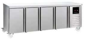 Sterling Pro Green GSPP7-225-40 4 Door Refrigerated Counter 615 Litres