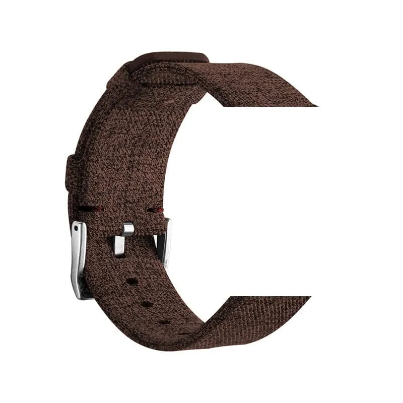 Stylish Canvas Watch Straps Compatible with Seiko 20mm Range