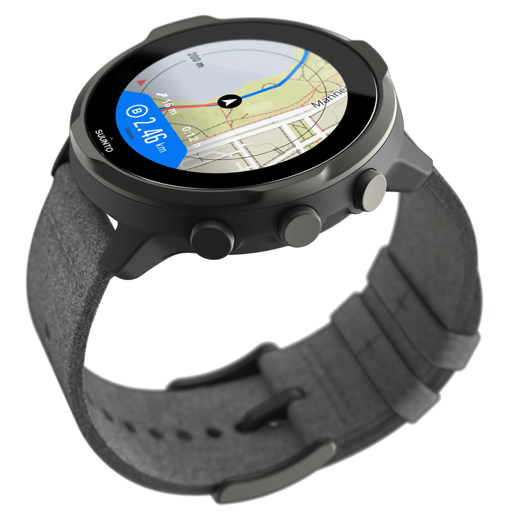 Suunto 7 Graphite Limited Edition GPS Smartwatch with Versatile Sports Experience (SS050595000)