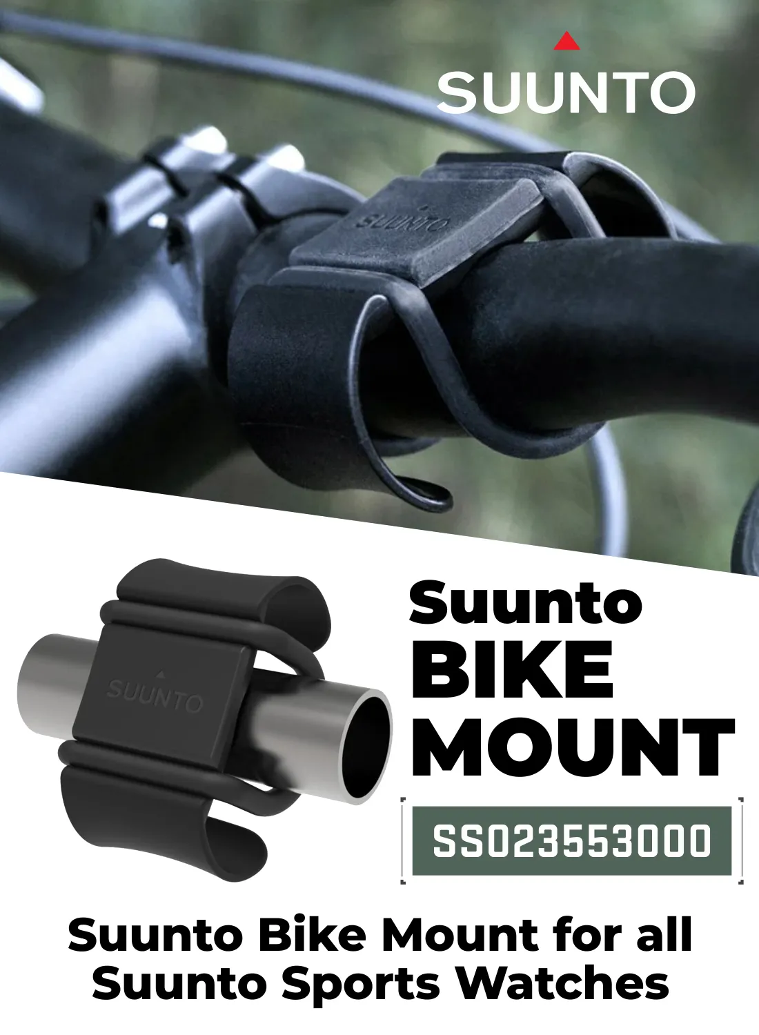 Suunto Bike Mount for all Suunto Sports Watches (SS023553000)