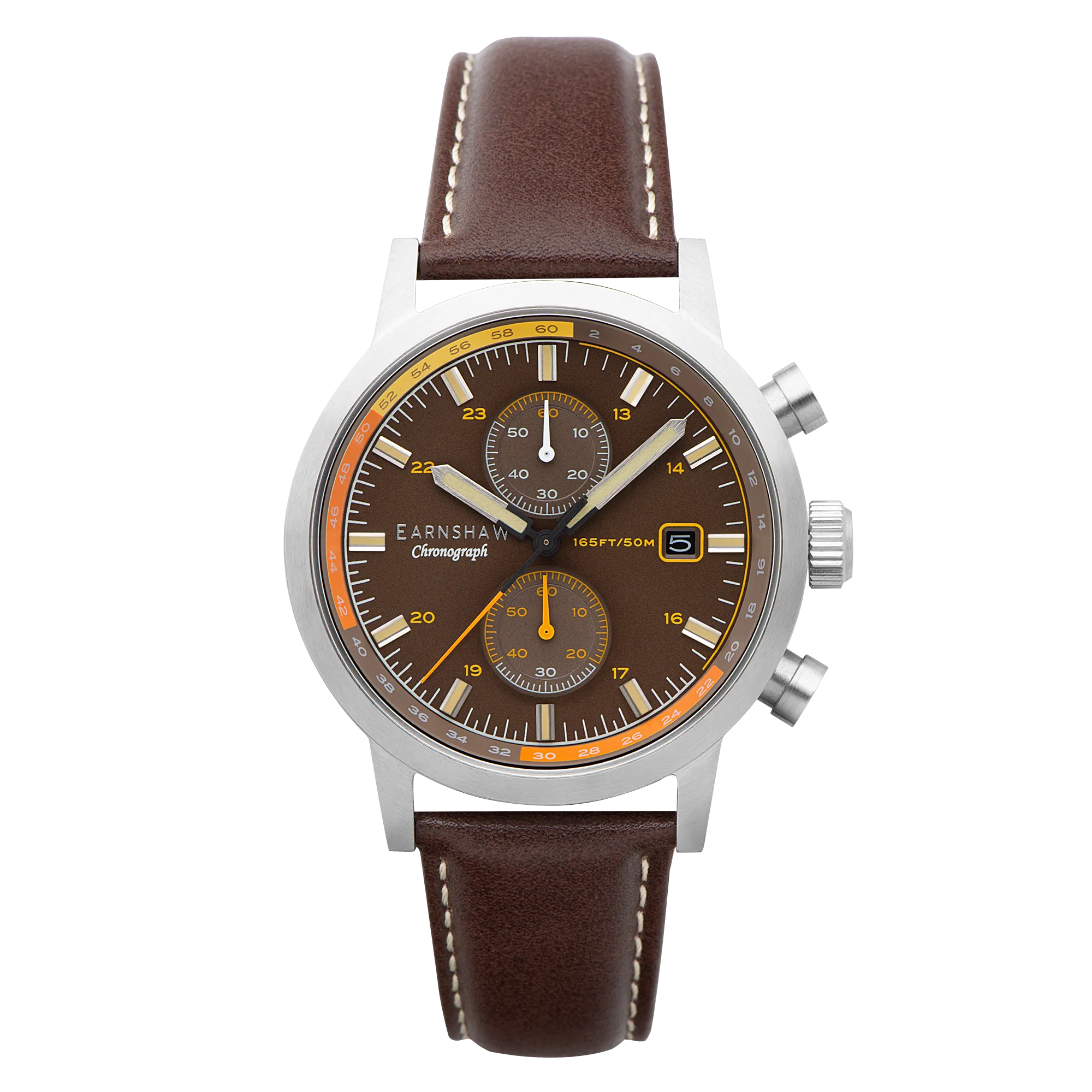 Thomas Earnshaw Duke Chronograph Caramel Brown Men's Watch ES-8286-01