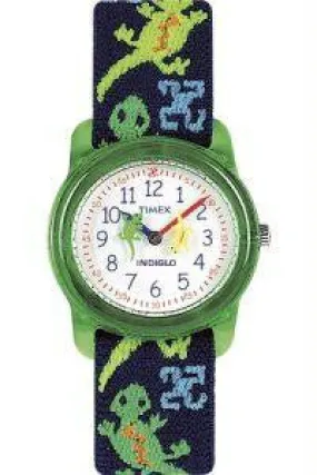 Timex Youth Kids Analog Lizard Print Watch