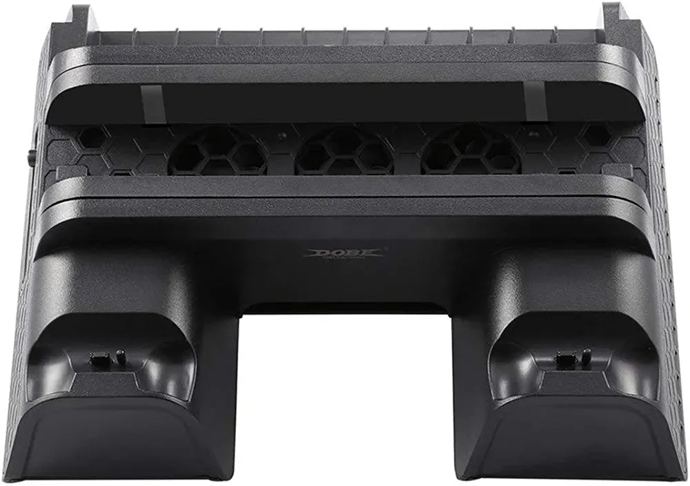 TP4-882 Multifunctional Cooling Stand 3 Built-in Cooling Fans Dual Controllers Charging Station Compatible for P4 Series