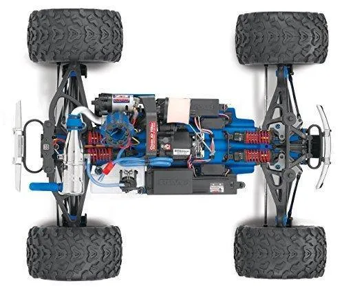 Traxxas 53097-3-BLUE Revo 3.3  1/10 Scale 4WD Nitro-Powered Monster Truck Blue