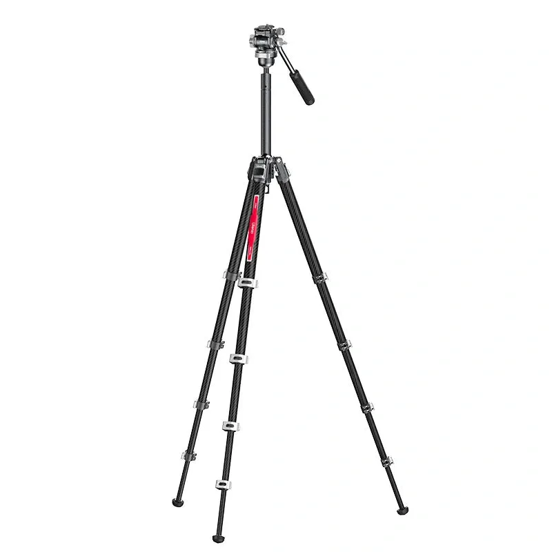 Ulanzi TT09 VideoGo Carbon Fiber Travel Video Tripod (Arca-Swiss) T033GBB1