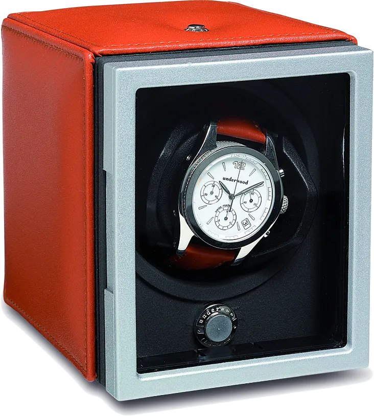 UNDERWOOD (LONDON) - Classic Leather Single Watch Winder | UN805/TAN