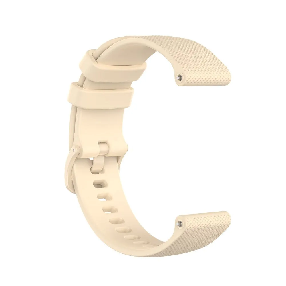 Universal Smartwatch Silikone Rem (18mm) - Beige