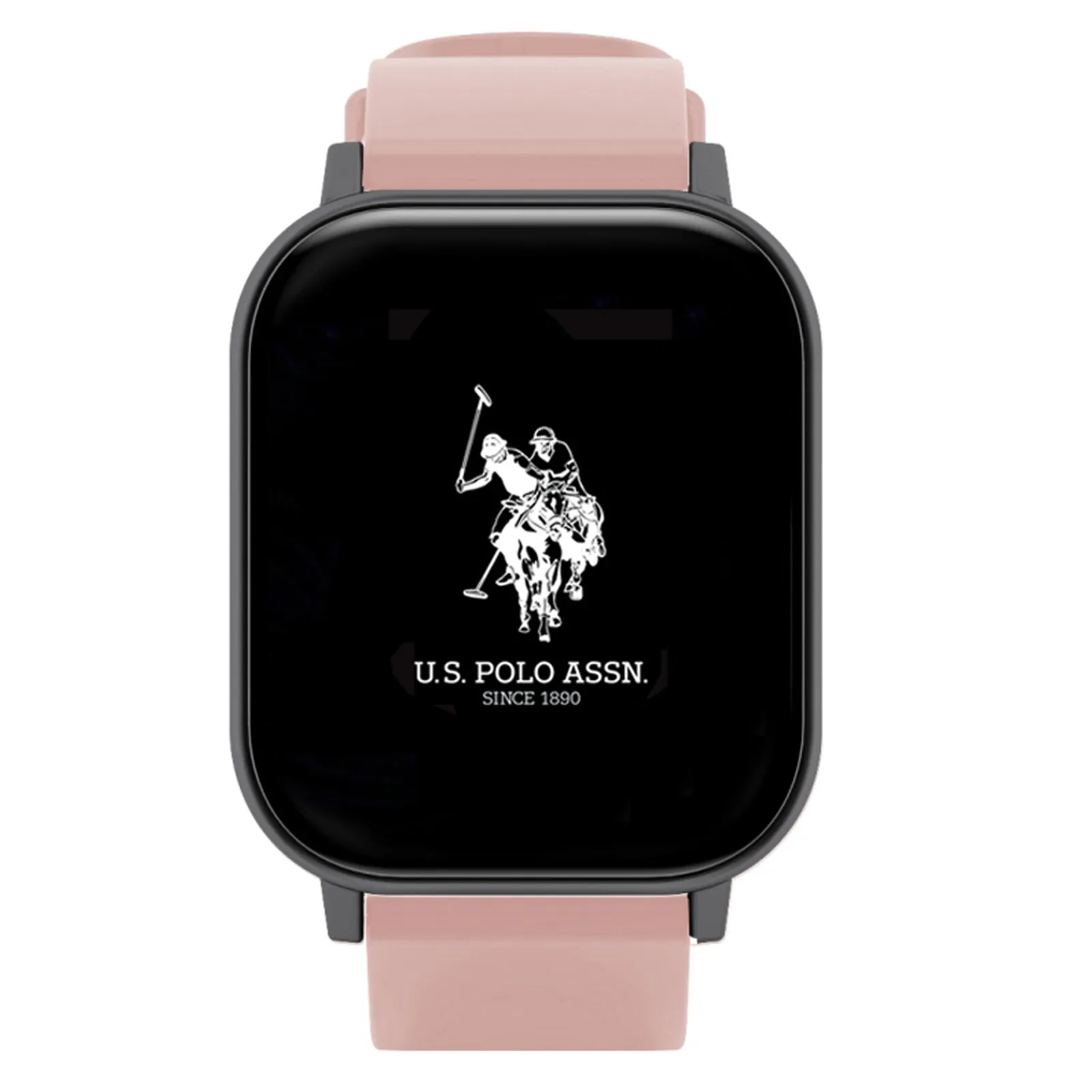 US POLO ASSN. UNISEX DIGITAL SMART WATCH WITH SILICONE STRAP