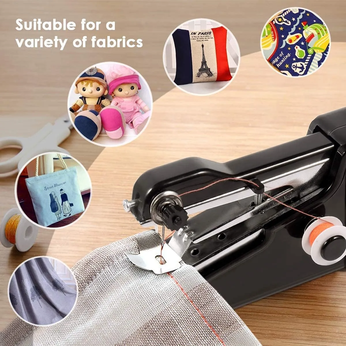 USB Cordless Handheld Sewing Machines