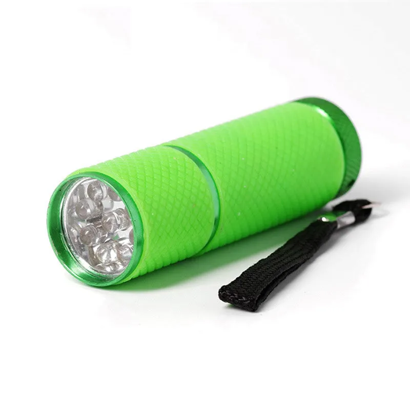 UV Ultraviolet Torch Flashlight, 9 LED Handheld Portable