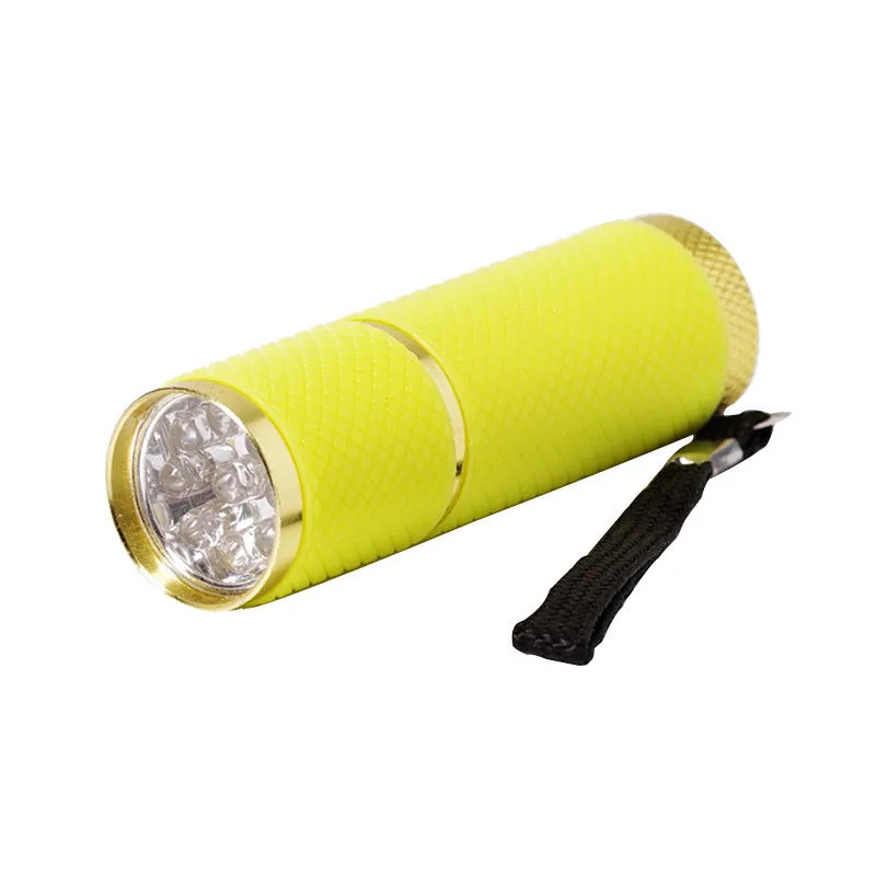 UV Ultraviolet Torch Flashlight, 9 LED Handheld Portable