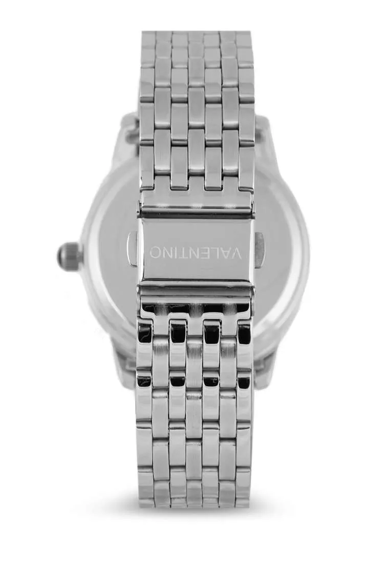 Valentino 20122323-WHITE DIAL Silver Stainless Steel Watch for Women