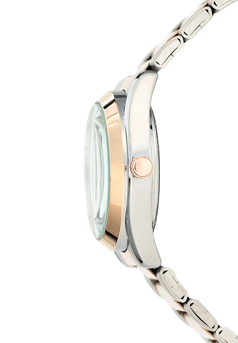 Valentino 20122457-WHITE DIAL Stainless Steel Strap Analog Watch for Women