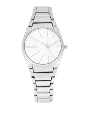 Valentino 20122462-SILVER DIAL Alloy Strap Analog Watch for Women