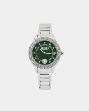 Versus Versace Women's Canton Road 36mm Watch Silver/Green