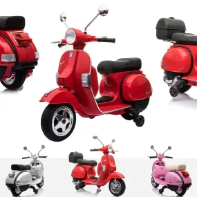 Vespa Licensed PX150 12V Kids Electric Ride on Motorbike