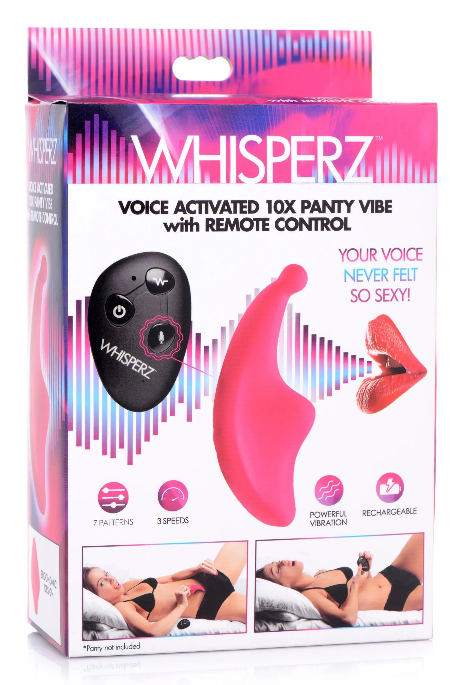 Voice Activated Silicone Panty Vibrator With Remote Control