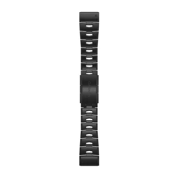 Watch Band QuickFit® 26 Bracciale in titanio traspirante con rivestimento DLC grigio carbone - 010-12864-09