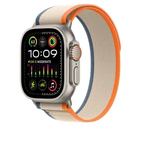 Watch Ultra 2 Gps   Cellular 49Mm Titanium Case With Orange/Beige Trail Loop - M/L